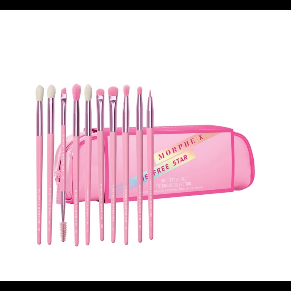beautiful Morphe x Jeffree Star eye brushes